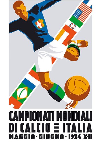 Vintage football poster - vintage,