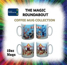 THE MAGIC ROUNDABOUT RETRO TV PROGRAMME 10oz COFFEE MUGS(TWO DESIGNS AVAILABLE)