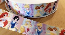 Disney Princess Ribbon 5M Grosgrain Ribbon Presents Hampers Gifts Decor UK