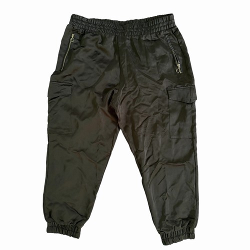 Zara satin cargo - satin, jogger