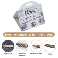 6PCS Moth Traps Clothes And Pantry Moth Traps Sticky Ecofriendly Safe Fly Catche