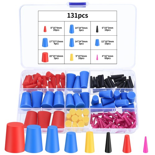 131 pcs silicone rubber - pcs, bungs