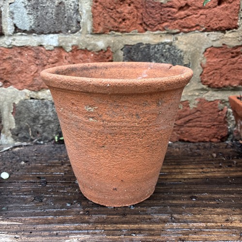 Vintage antique terracotta pot - antique,