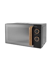 Scandi Matte Black Microwave