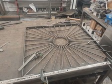 Steel gates fully welded - steel,