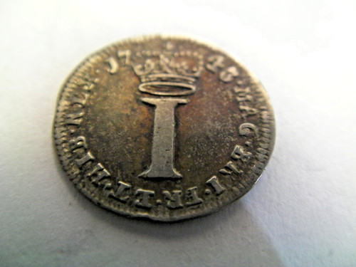 Maundy coins george - , 1d