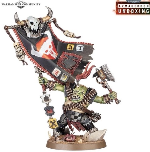 Ork bannernob bnos armageddon - ,
