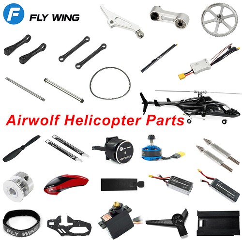 Fly wing airwolf helicopter - rc,