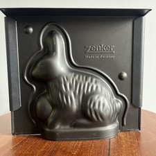 Zenker Cake / Chocolate Mould Rabbit Bunny Made In Germany Professional