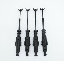 X4 Star Wars X Wing Fighter POTF Gun Cannons 4 Fits Kenner Palitoy Black Repro