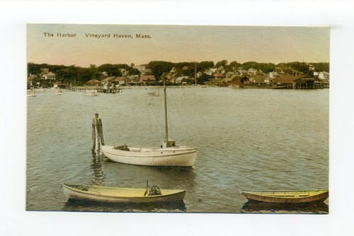 Vineyard haven postcard - vineyard,
