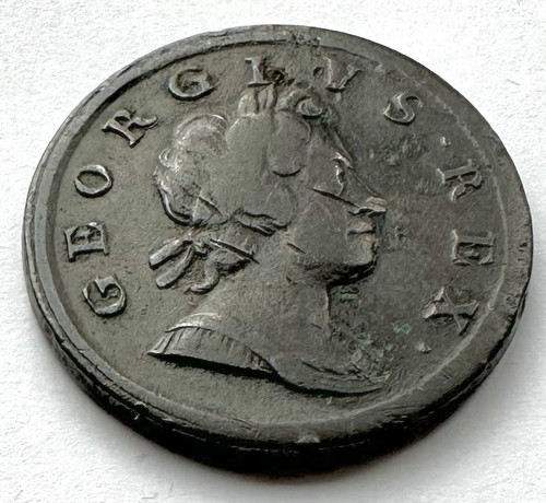 1718 half penny dump - dump,