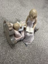 Rare Beautiful Vintage Leonardo Collection Figurine By Annie Rowe. Bedtime Story