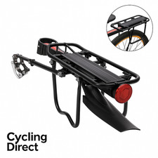 Rear Bike Rack 50kg Quick Release Seatpost Mount Luggage Carrier Light Mudguard