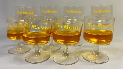 The mistake cocktail - "the, glasses