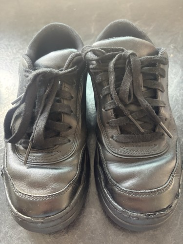 Clarks black leather school - clarks,