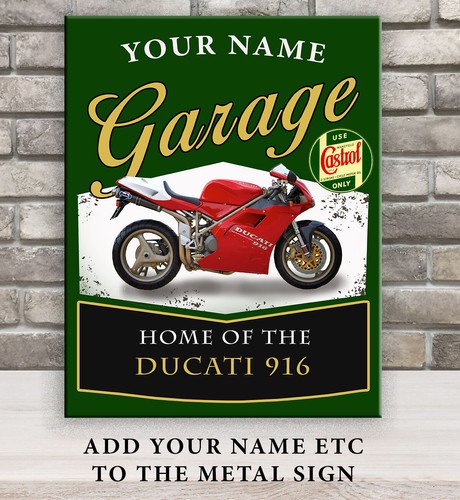 Personalised motorcycle ducati - personalised,