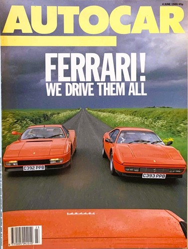 Autocar magazine jun - magazine, 04-jun-86