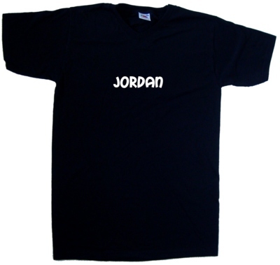 Jordan text neck - jordan, v-neck