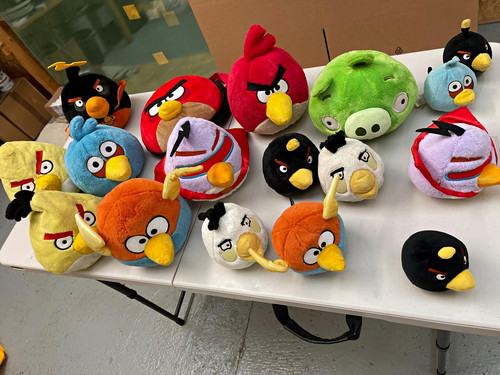 Rare find angry birds plush - rare,