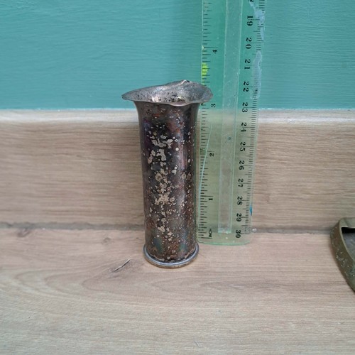 Ww1 british trench art vase - british,