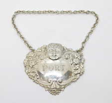 Sterling Silver Cherub & Vine