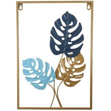 Gold Metal Wall Art Modern