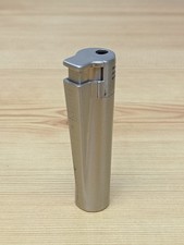 Vintage Clipper Flamagas Metal Pocket Lighter - UNTESTED 