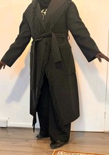 COS Wool Blend Fringe Coat