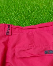 ? Ping – Men’s Golf Trousers – Red – Stretch Waistband – W30 L31