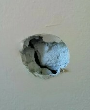 HOLE IN WALL PLASTERBOARD