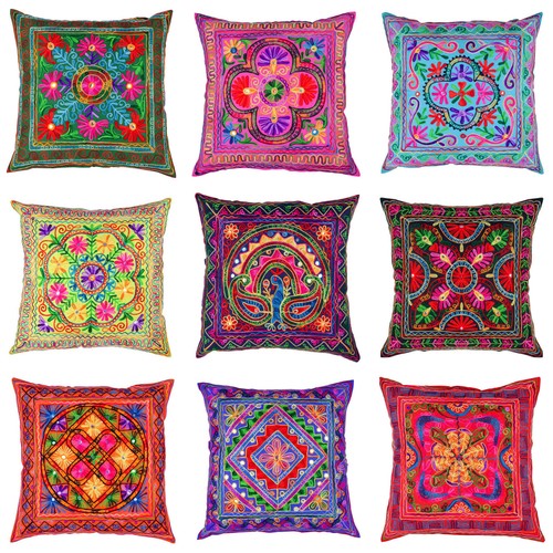 Indian suzani mandala - 24”,