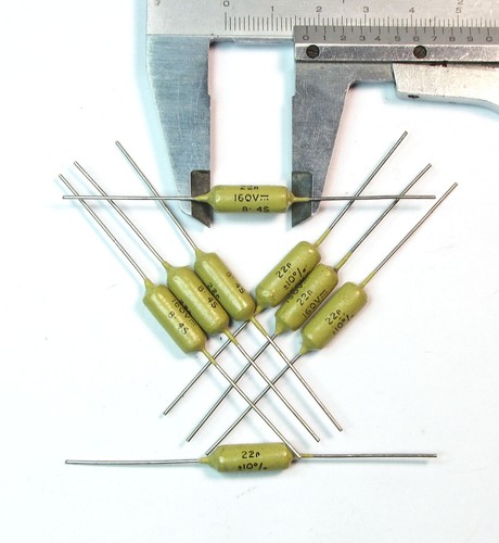 Pcs mustard 22nf 022uf - mustard, 0,022uf
