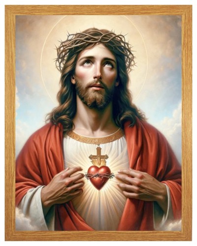 The sacred heart jesus - sacred,