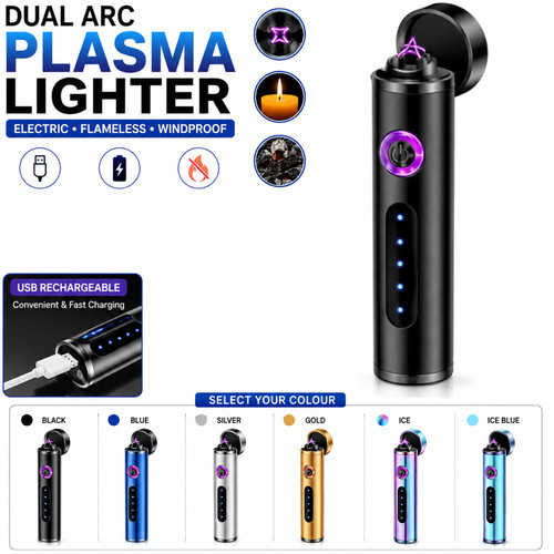 Dual arc plasma - plasma, lighter