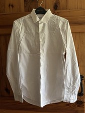 Mens White Shirt, Size S