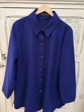 Marina Rinaldi Indigo Wool