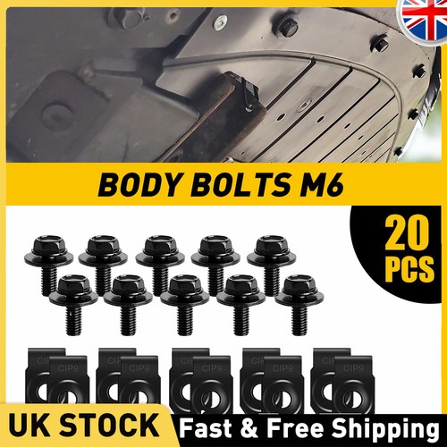Body bolts 20x screws - bolts,
