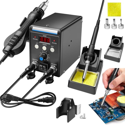 Digital soldering iron station - iron,