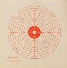 Air Rifle Targets - (1.15" Red