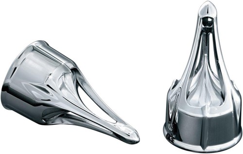 Kuryakyn front axle nut cover - front,