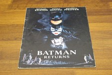 pamphlet Batman Returns Michael KeatDanny DeViMichelle Pfeiffer E526 F5