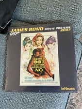 James Bond Movie Posters 2007 Sealed never used 30x30cm Calendar 007 teNeues