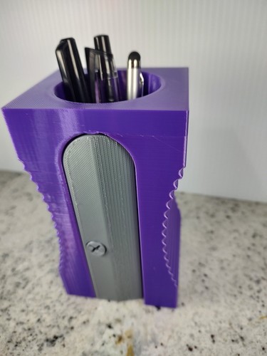 Giant pencil sharpener - pencil,