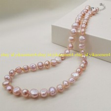 Natural 8-9mm White Pink
