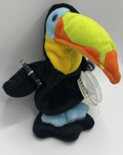 1999 International Coca Cola Collection Toolu the Toucan Honduras Beanie Plush