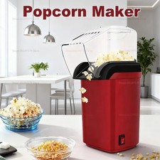 1200W Electric Popcorn Maker Oil Free Hot Air Popper Machine Healthy Pop Corn