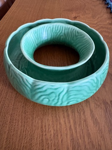 Sylvac green ceramic - sylvac, ring