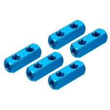 5 Pcs 2 Way 5 Port PT 1/4" Air