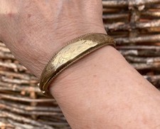 Vintage Rolled 9ct Gold Hinged